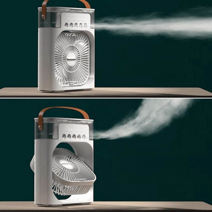 Cooling Fan With Ice
