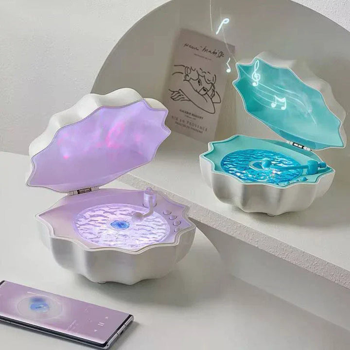 Shell Lamp with Bluetooth Speaker
